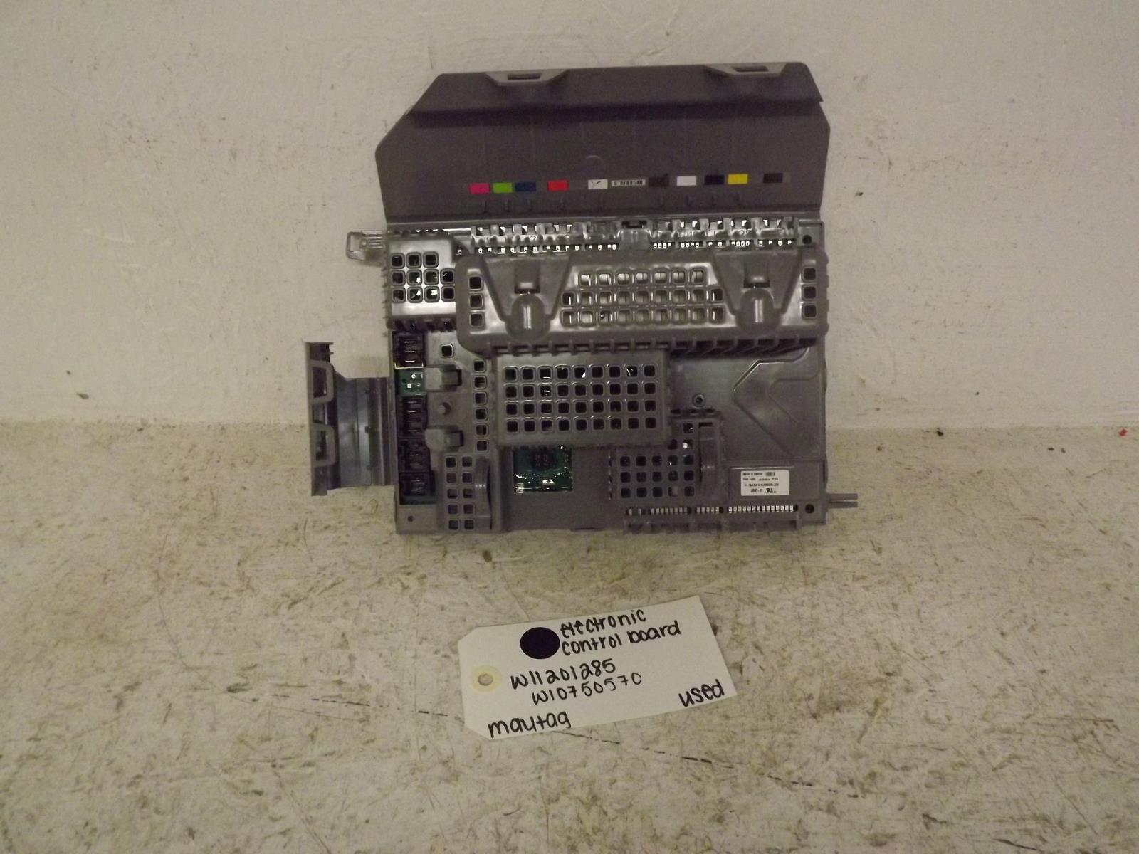 Maytag Washer W11201285 W10750570 Electronic Control Board Used Maytag Washer W11201285 W10750570 Electronic Control Board Used